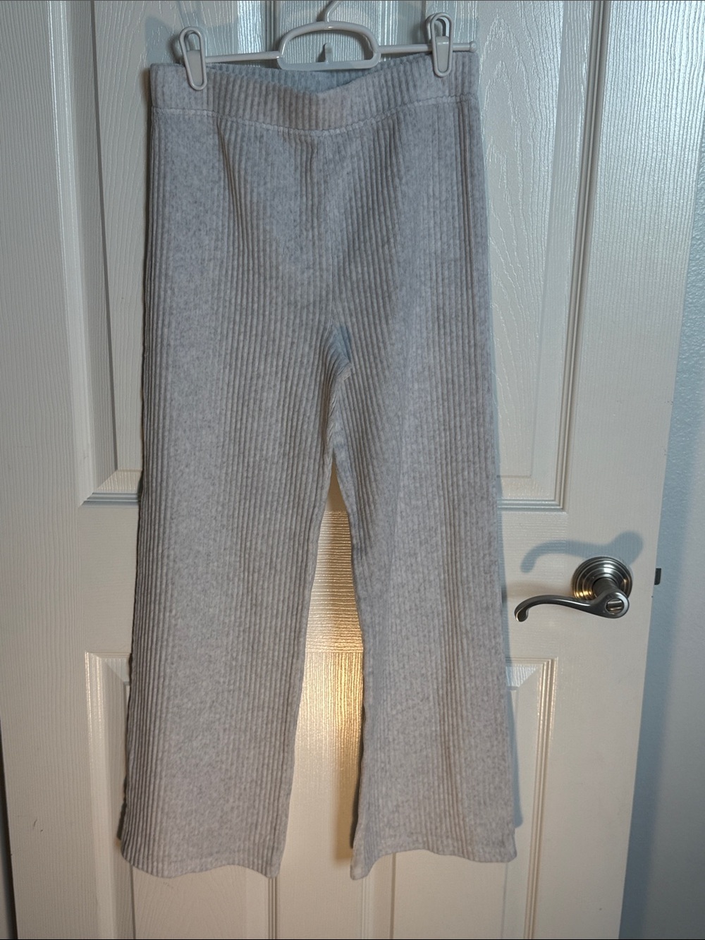 OshKosh Bgosh Youth (Sz 12) Gray Ribbed Knit Pants